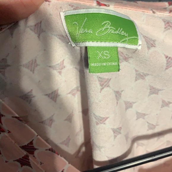 Vera Bradley Pajama Set. Worn once. B7 - Picture 4 of 4